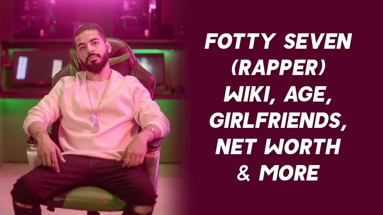 Fotty Seven (Rapper) Wiki, Age, Girlfriends, Net Worth & More 1