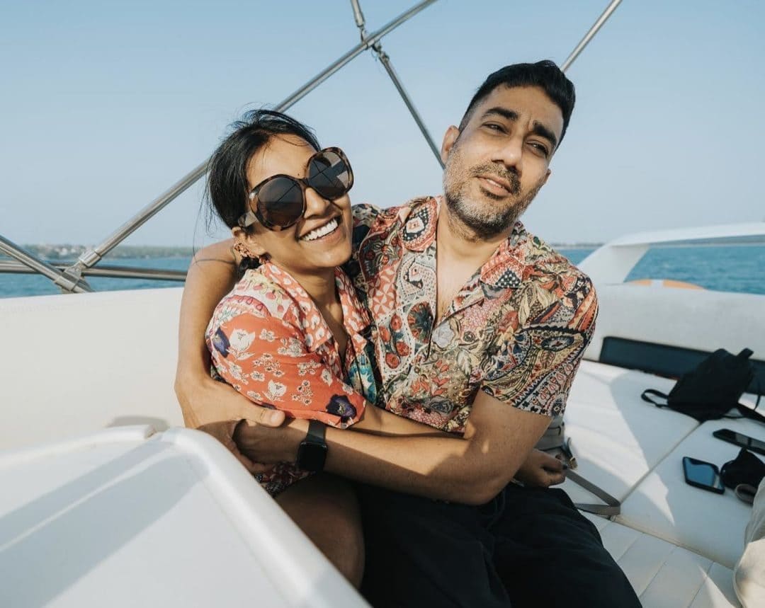 Nucleya with his wife Smriti Choudhary