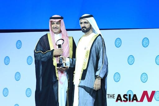 Waleed bin Ibrahim Al Ibrahim - award ceremony 