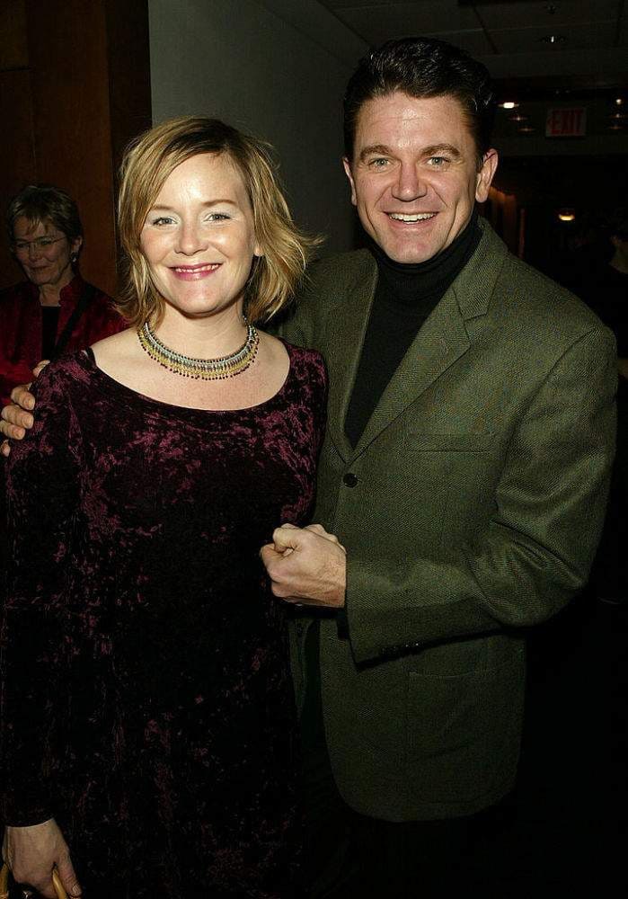 John Michael Higgins with his Wife