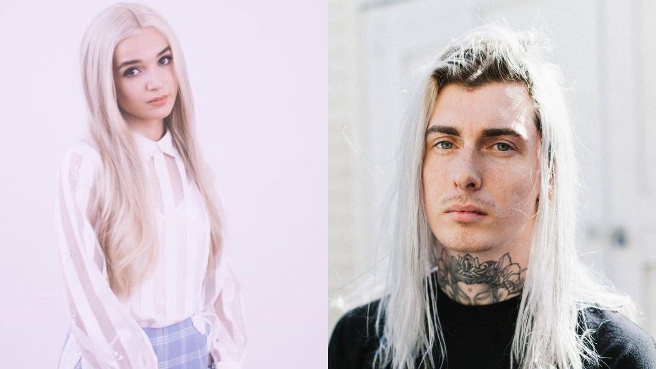 Poppy (on the left) and Ghostemane AKA Eric Whitney (on the right)