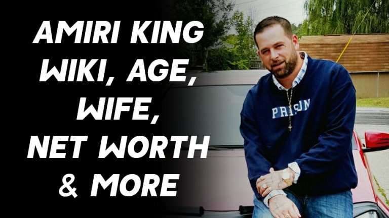 Amiri King Wiki, Age, Wife, Net Worth & More