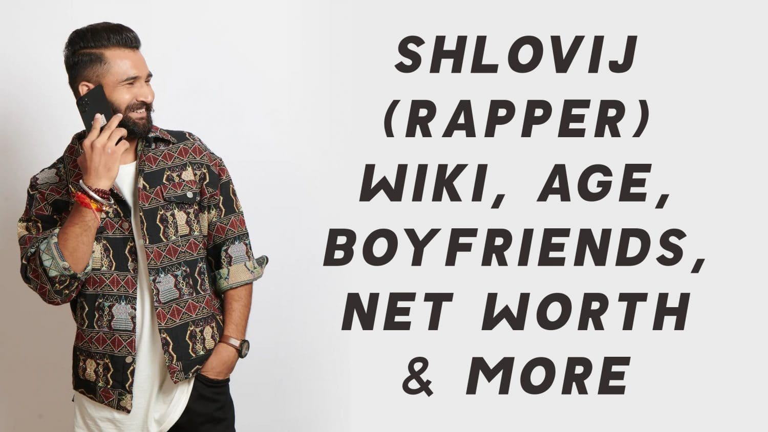Shlovij (Rapper) Wiki, Age, Boyfriends, Net Worth & More 1