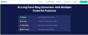 How to Use HIX.AI to Write a Long-Form Blog Post