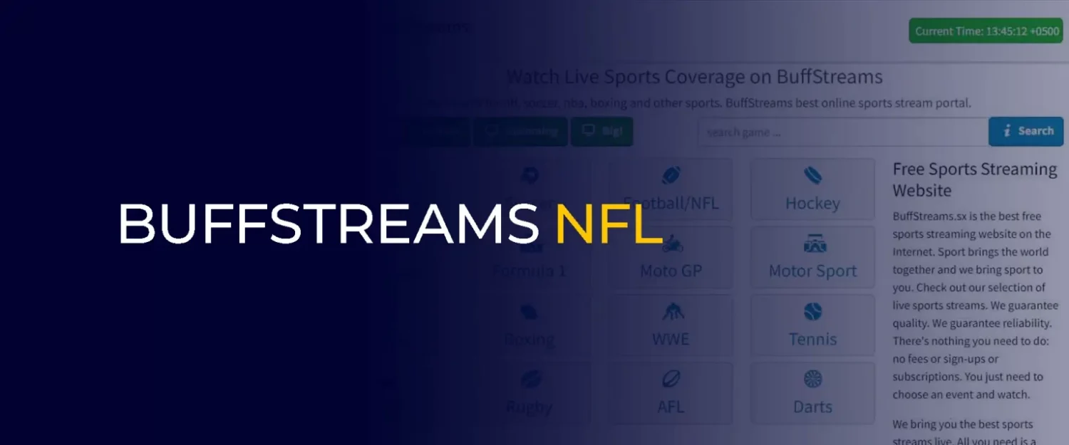 How to Watch NFL Games on Buffstreams