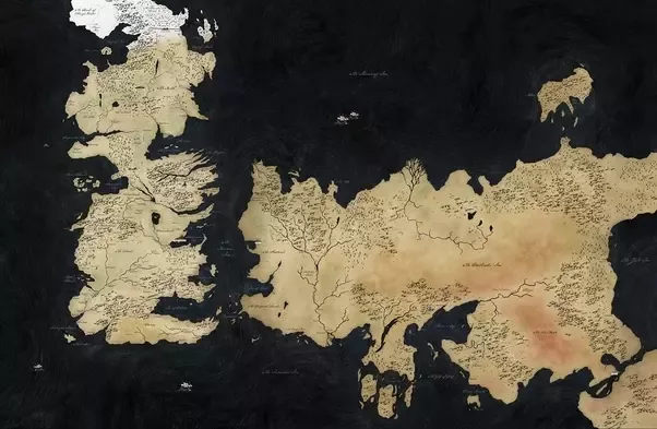 The Political Map of Westeros: Kingdoms and Houses